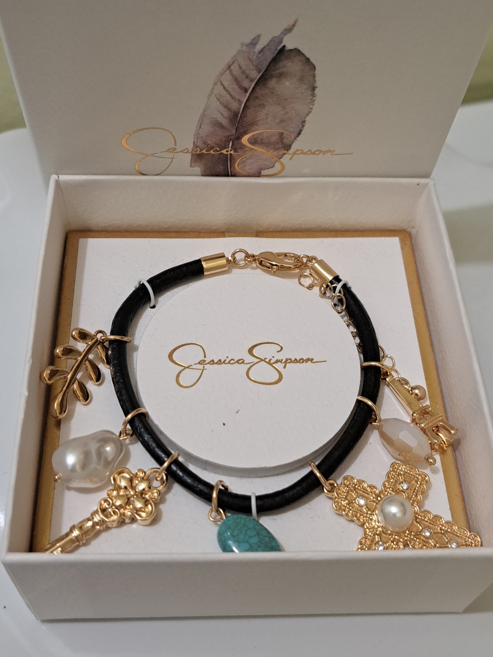 Jessica Simpson Charm Bracelet